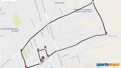 1 pętla na 10km (5,13km)